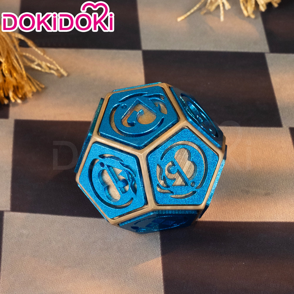 【Ready For Ship】DokiDoki Game Honkai: Star Rail Cosplay Aventurine Prop Dice Shajin Sha Jin