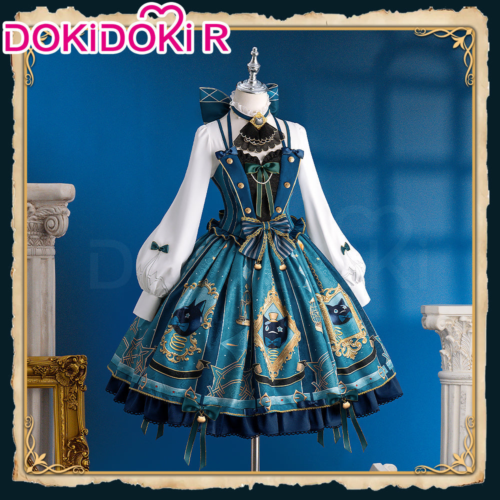 【In Stock】【Size S-2XL】DokiDoki-R Game Genshin Impact Cosplay Lynette Costume Seoul Cafe Collab