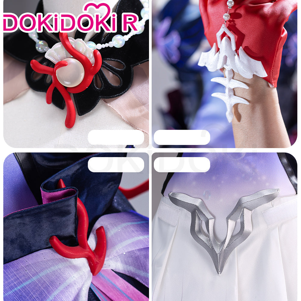 【Size S-2XL】DokiDoki-R Game Honkai: Star Rail Cosplay Hysilens Costume Helektra