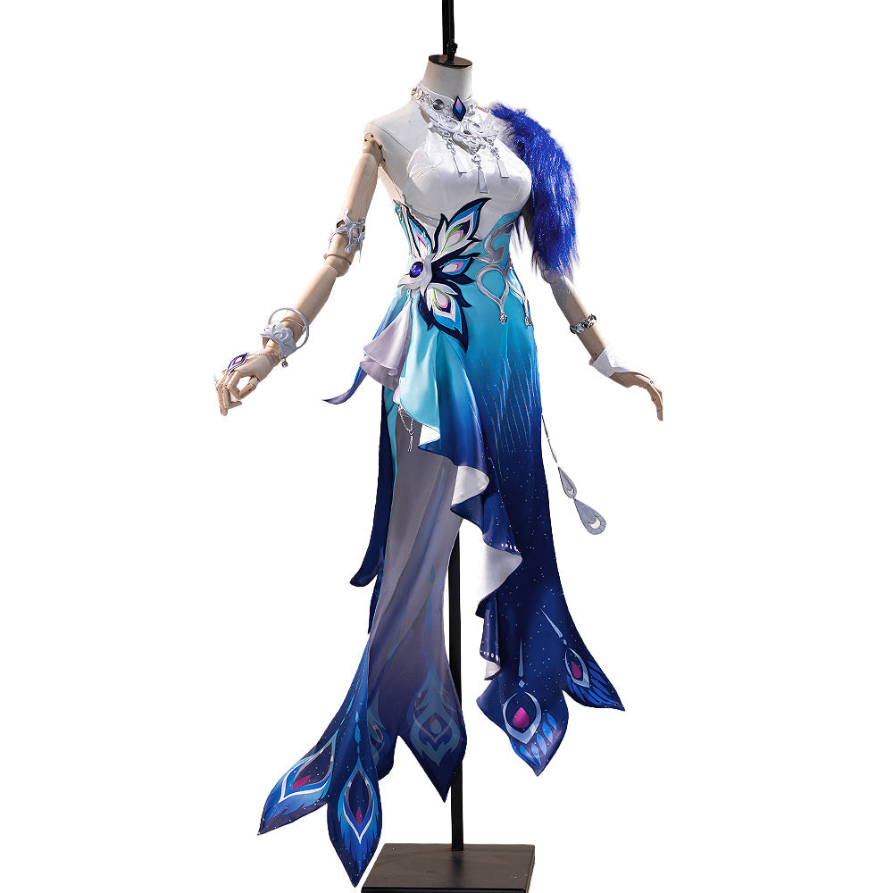 【Size XS-2XL】DokiDoki-N Game Honkai: Star Rail Cosplay Yao Guang Costume Yaoguang The Seer Strategist Planarcadia