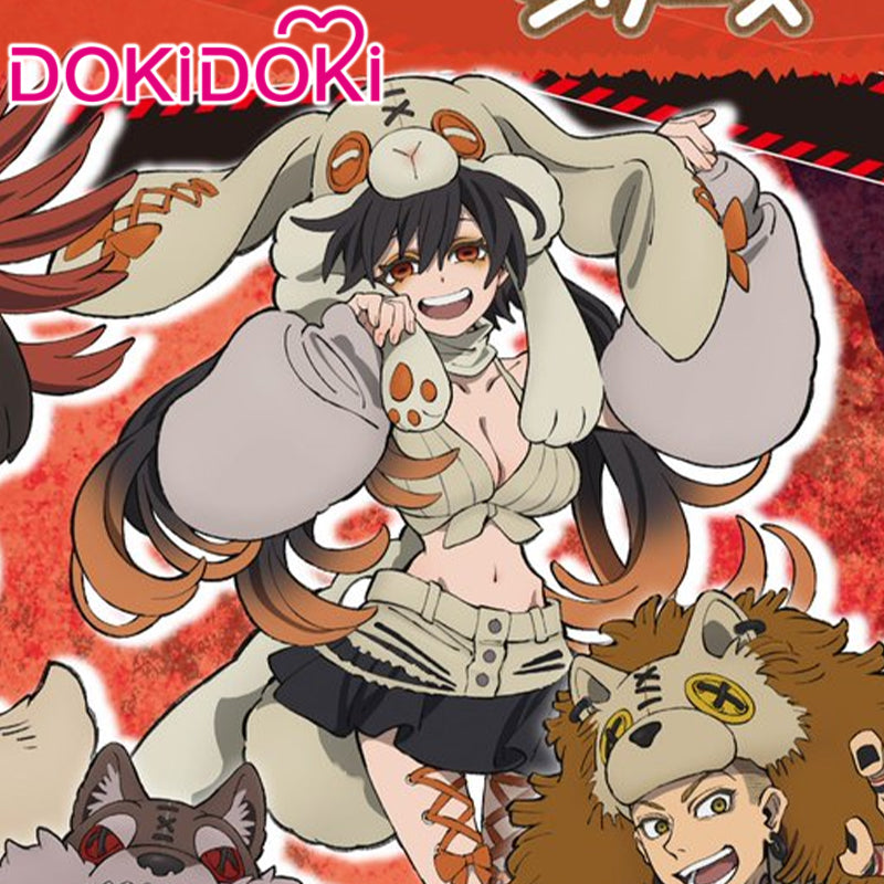 【POLL】$5 Deposit =10% OFF Coupon DokiDoki Anime GACHIAKUTA Cosplay Amo Empool Costume Stuﬀed Series