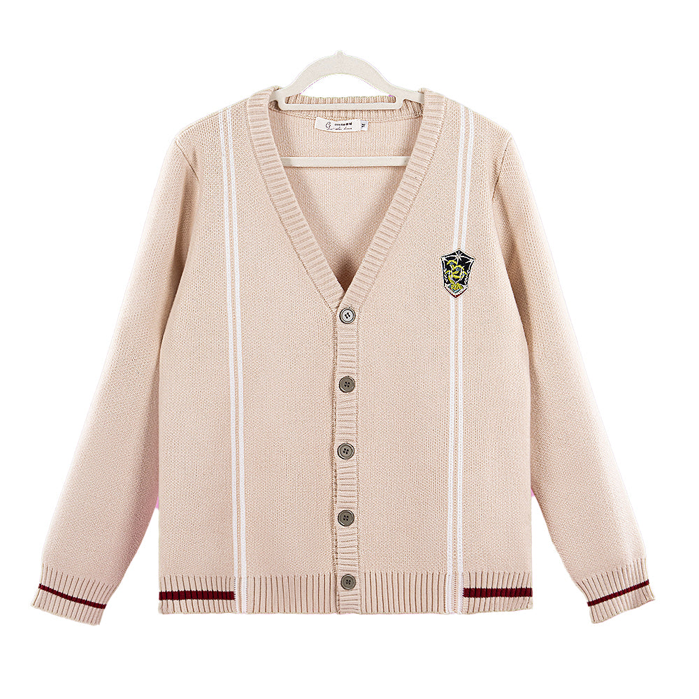 DokiDoki-R Game Love And Deepspace Cosplay Xavier Costume Starry Day Embroidered Cardigan Sweater