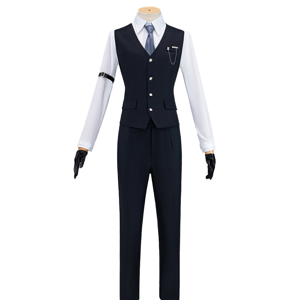 【In Stock】【Size XS-3XL】DokiDoki-N Game Love And Deepspace Cosplay Xavier Costume Fluffy Trap