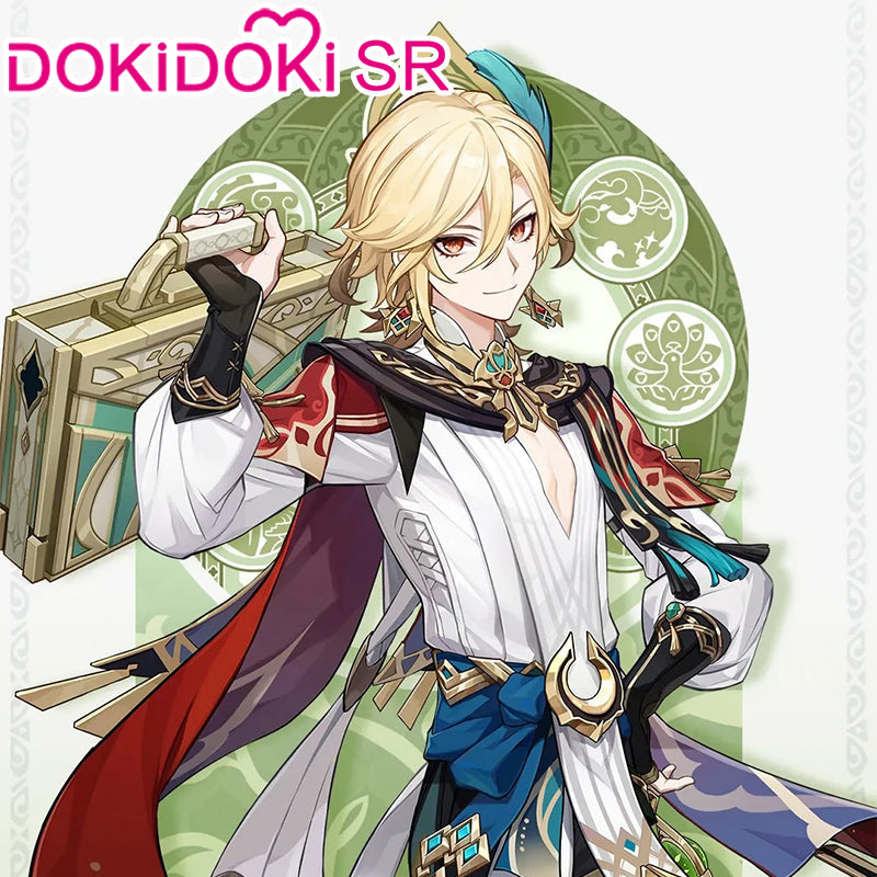 【POLL】$5 Deposit =10% OFF Coupon DokiDoki-SR Game Genshin Impact Cosplay Kaveh Costume