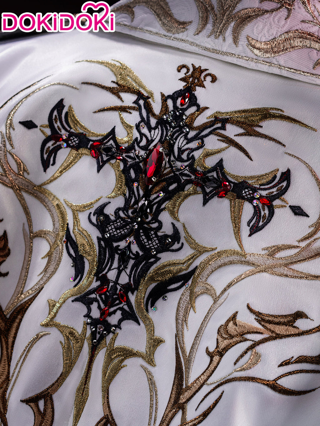 【Confirmed】$5 Deposit = 10% off Coupon DokiDoki Game Love And Deepspace Cosplay Sylus Crimson Departure /  Crimson Rapture Protagonist MC Silverwing Fiend Costume Crimson Feast