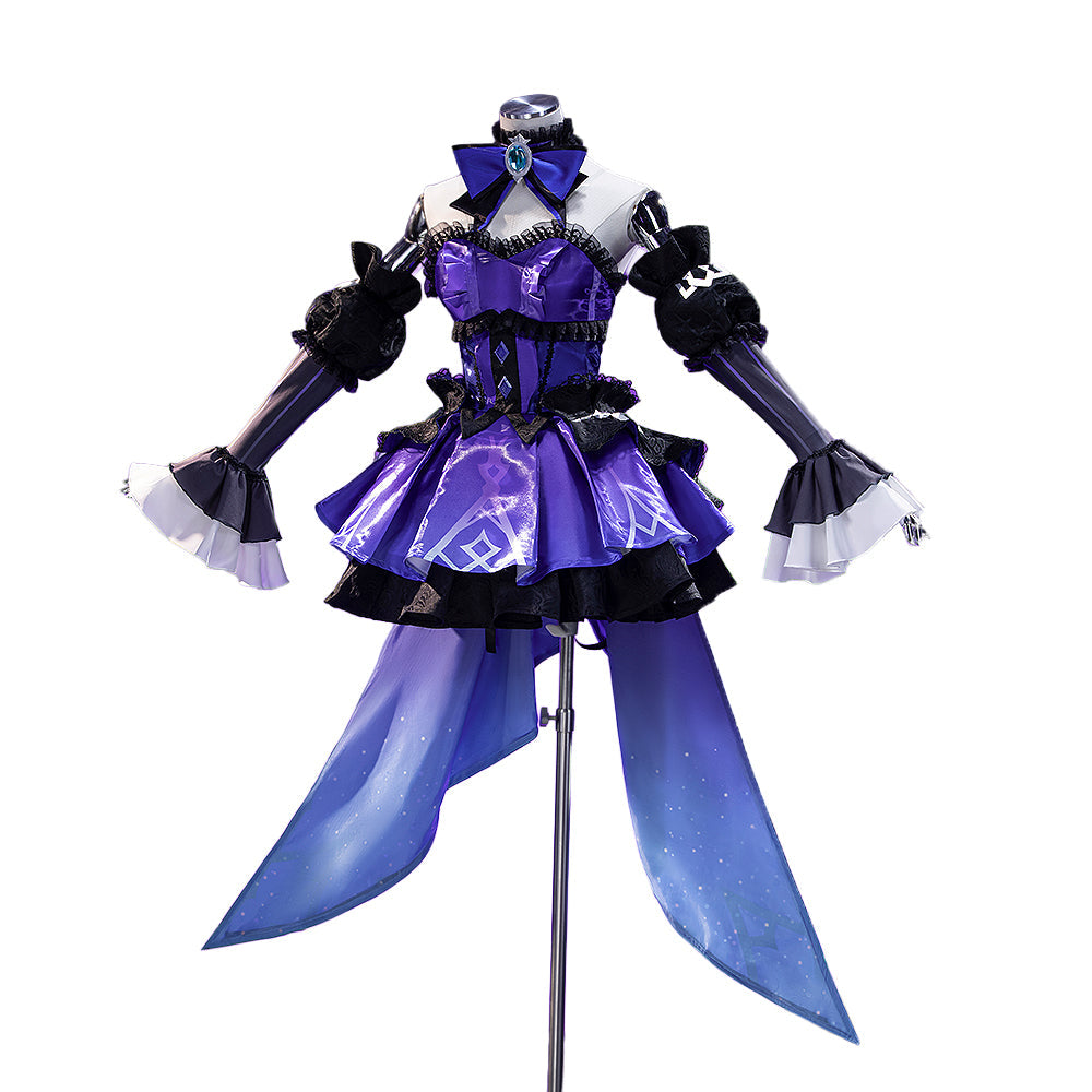 DokiDoki-R Game Genshin Impact Cosplay Miliastra Wonderland Luna II Legendary Set Skin Halloween Costume