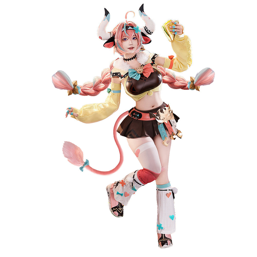 【US/EU Local Shipping】【Size S-5XL】 DokiDoki-SR Game Genshin Impact Cosplay Varesa Costume Natlan