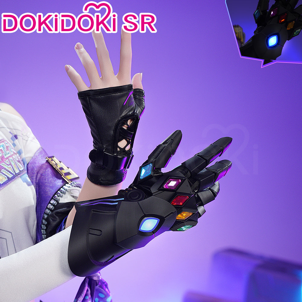 【Glowing】DokiDoki-SR Honkai: Star Rail Cosplay Silver Wolf LV.999 Costume / Tail Planarcadia SP