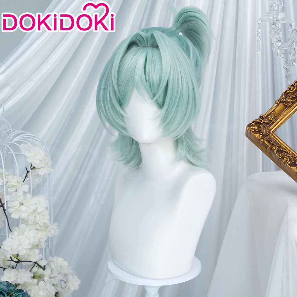 DokiDoki Game Zenless Zone Zero Cosplay Roxy Wig Long Green Hair ZZZ