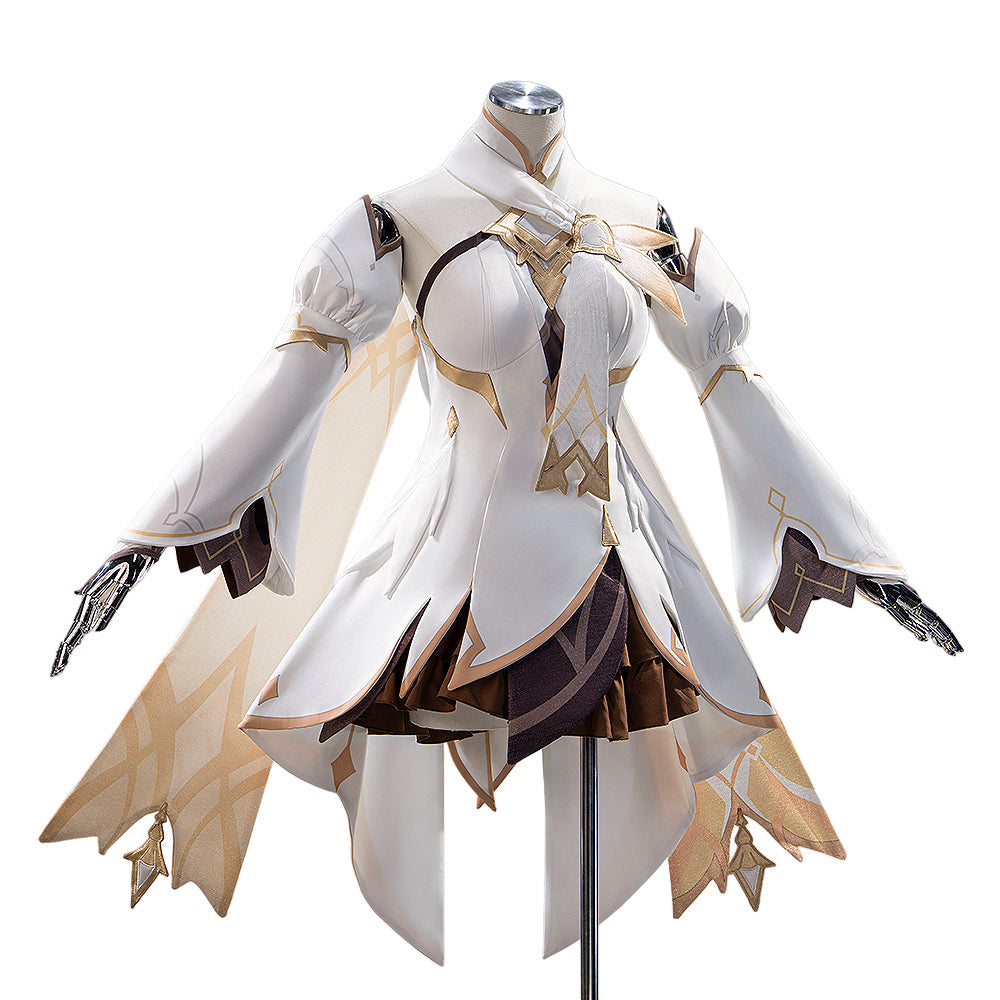 【Partially Ready For Ship】【Size XS-3XL】DokiDoki-N Game Genshin Impact Cosplay Traveler Lumine Costume Ying As Heaven and Earth Are Made Anew