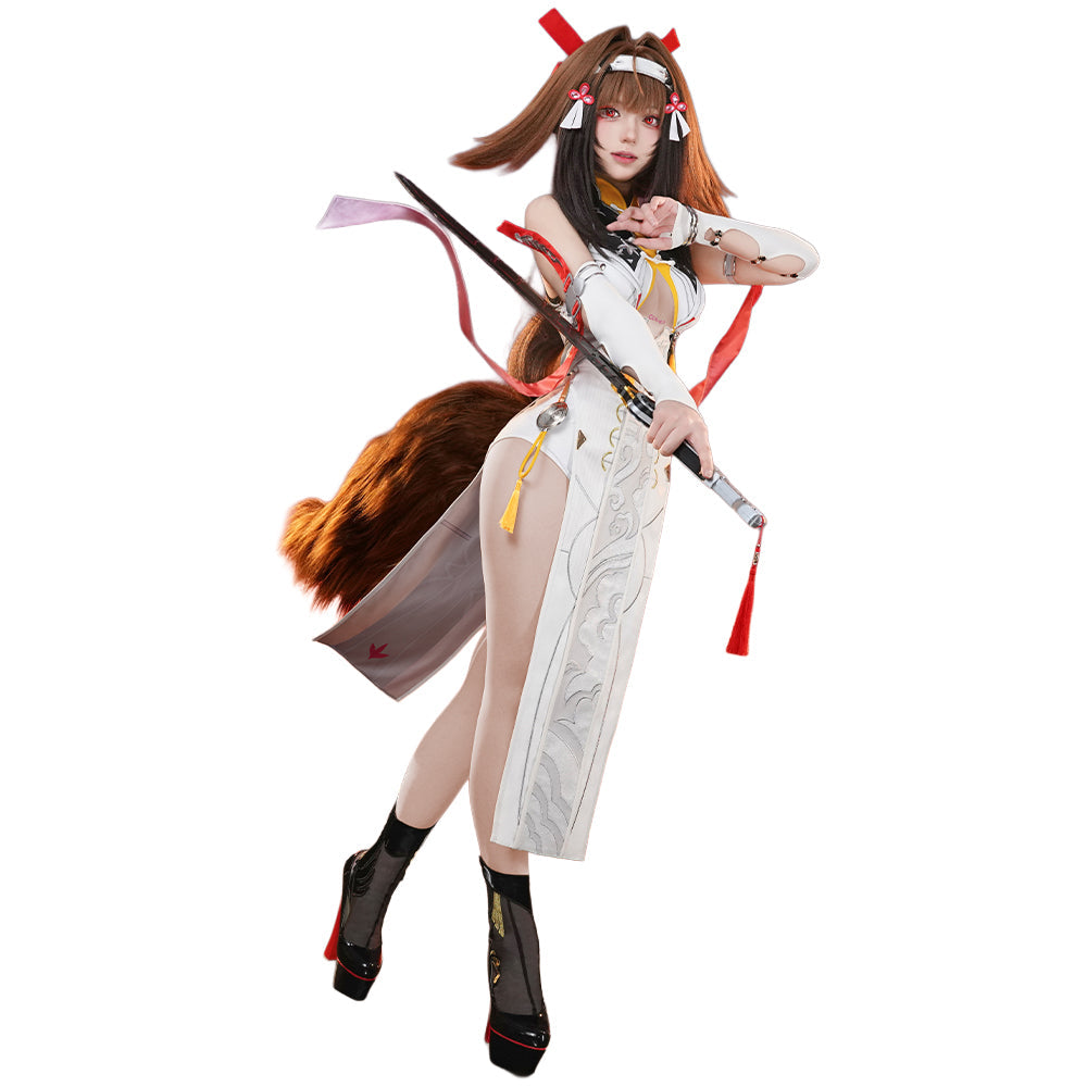 【Form 1 Version Ready For Ship】【Size S-2XL】DokiDoki-R Game Zenless Zone Zero Cosplay Ye Shunguang Form 1 / Form 2 Costume Ye Shun Guang ZZZ