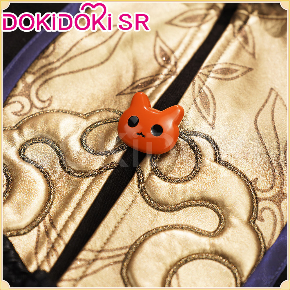 【Partially Ready For Ship】DokiDoki-SR Game Honkai: Star Rail Cosplay Jing Yuan / Blade Cosplay Costume Little Cat Casual Wear Jingyuan