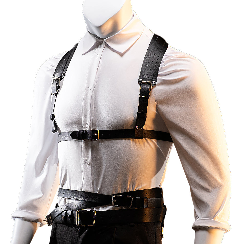 【Ready For Ship】DokiDoki Game Love and Deepspace Cosplay Costume Precise Control Sylus / Zayne / Rafayel / Xavier / Caleb Accessories Belt Set