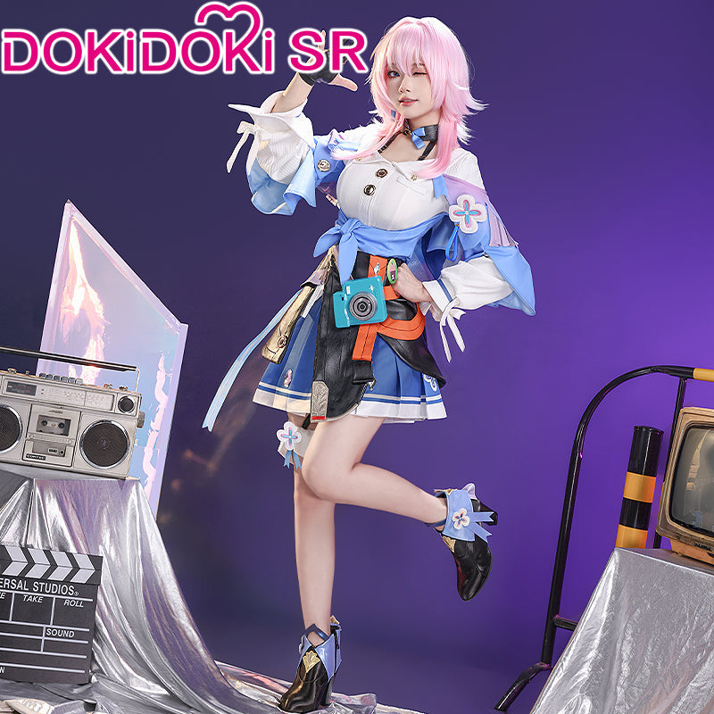 【US LOCAL SHIPPING 】DokiDoki-SR Game Honkai: Star Rail Cosplay March 7th Cosplay Costume