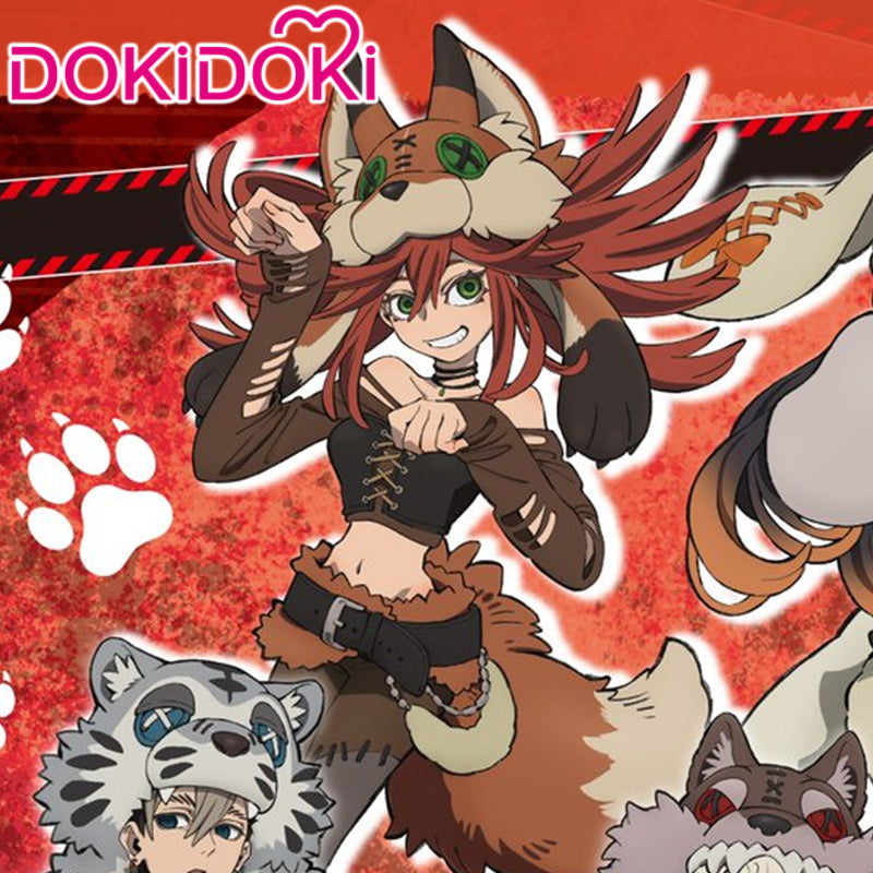 【POLL】$5 Deposit =10% OFF Coupon DokiDoki Anime GACHIAKUTA Cosplay Riyo Costume Stuﬀed Series