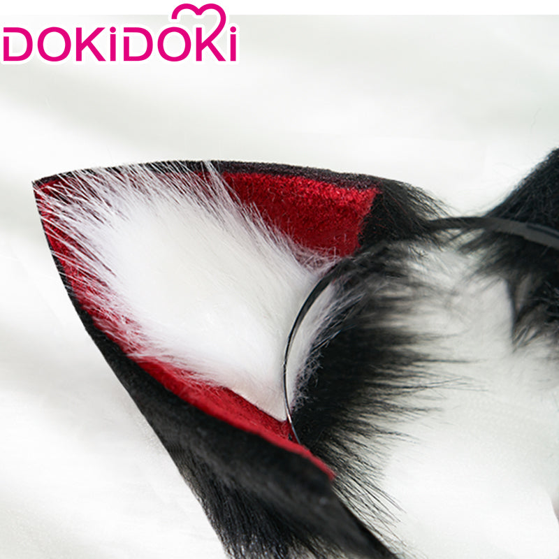 【Ready For Ship】DokiDoki Game Zenless Zone Zero Cosplay Nekomiya Mana Wig / Ears / Tattoo Nekomata