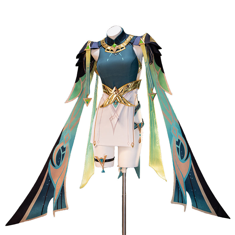 【Ready For Ship】【Last Batch】【Size XS-3XL】DokiDoki-N Game Genshin Impact Cosplay Nefer Costume Song of the Welkin Moon Nod Krai