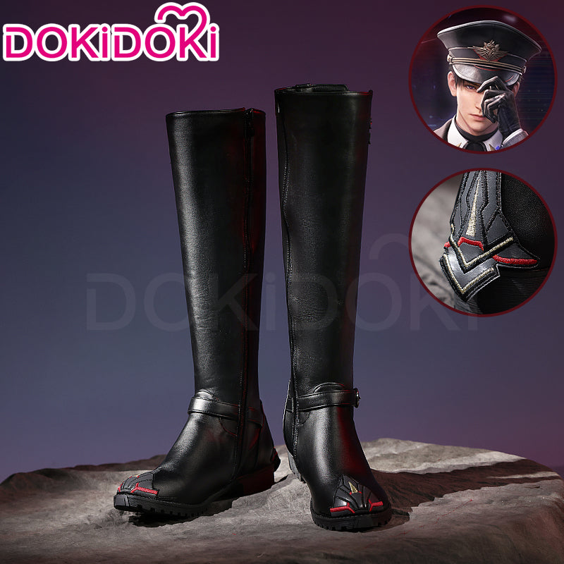 【Partially Ready For Ship】DokiDoki-SR Game Love And Deepspace Cosplay Caleb Costume / Shoes Pilots