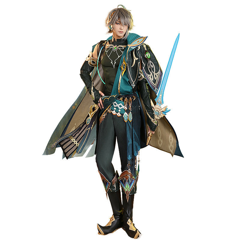 【 Ready For Ship】【Size S-3XL】【Last Batch】DokiDoki-SR Game Genshin Impact Al Haitham Cosplay Costume/Shoes Shu Sumeru Alhaitham