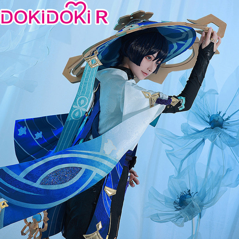 【Partially Ready For Ship】【Size S-2XL】DokiDoki-R Game Genshin Impact Cosplay Scaramouche Costume / Shoes Wanderer