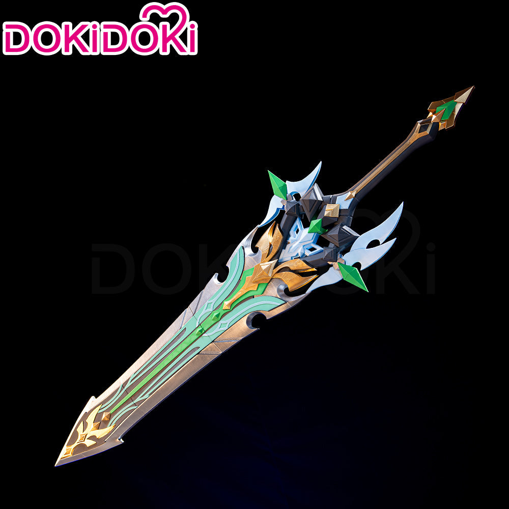 【115CM】DokiDoki Game Genshin Impact Cosplay Varka Weapon Prop Song of the Welkin Moon Nod Krai