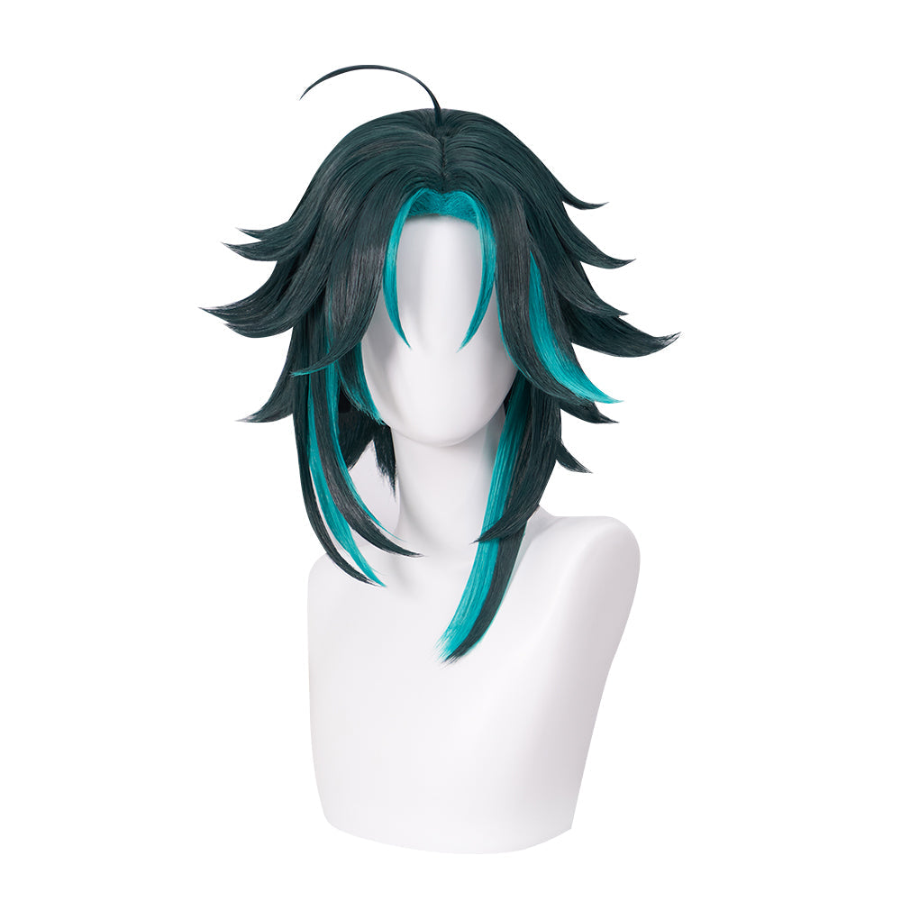 【US/EU LOCAL SHIPPING 】【S-2XL】DokiDoki-SR Game Genshin Impact  Cosplay Xiao Halloween Costume / Wig Men