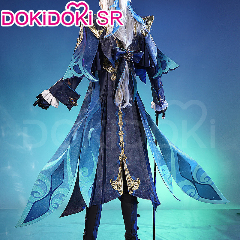 【US/EU LOCAL SHIPPING】【Size S-2XL】DokiDoki-SR Game Genshin Impact Cosplay Neuvillette Costume Fontaine