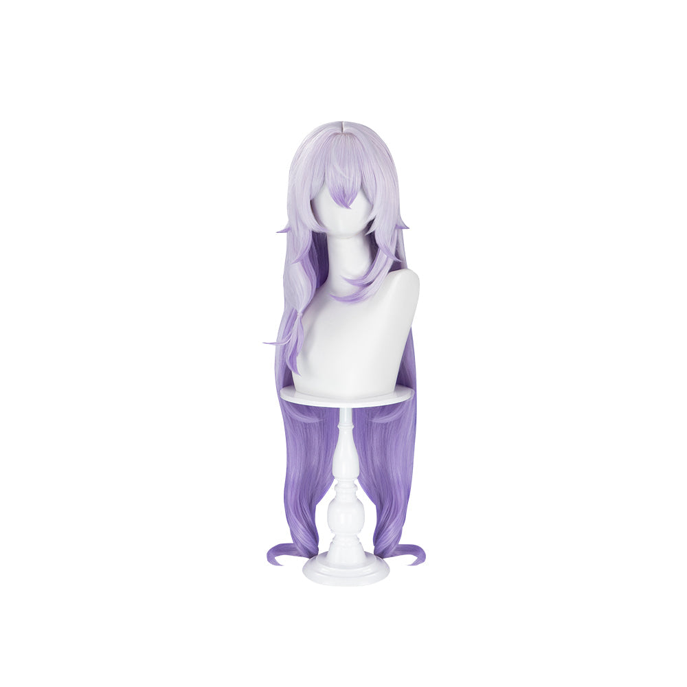 【Ready For Ship】DokiDoki Game Honkai: Star Rail Cosplay Black Swan Wig Long White Purple Hair