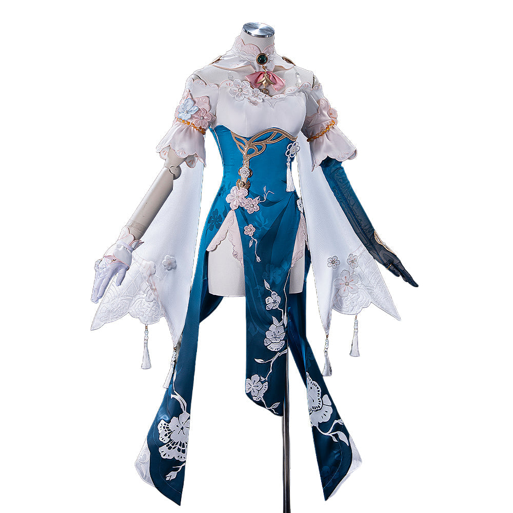 【Size XS-2XL】DokiDoki-R Honkai: Star Rail Cosplay Ruan Mei Costume Ruanmei Plumblossom Letter