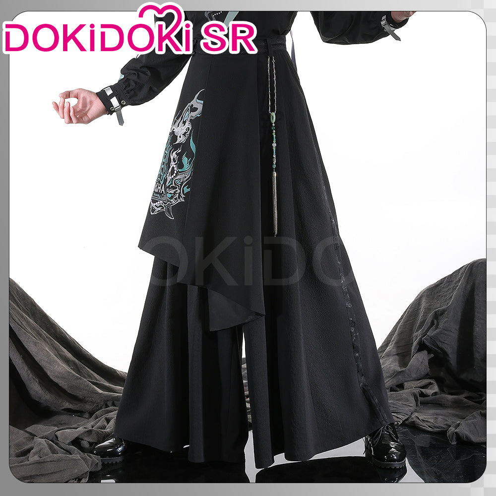 DokiDoki-SR Game Genshin Impact Cosplay Xiao Costume Neo Chinese Style Doujin Casual Wear