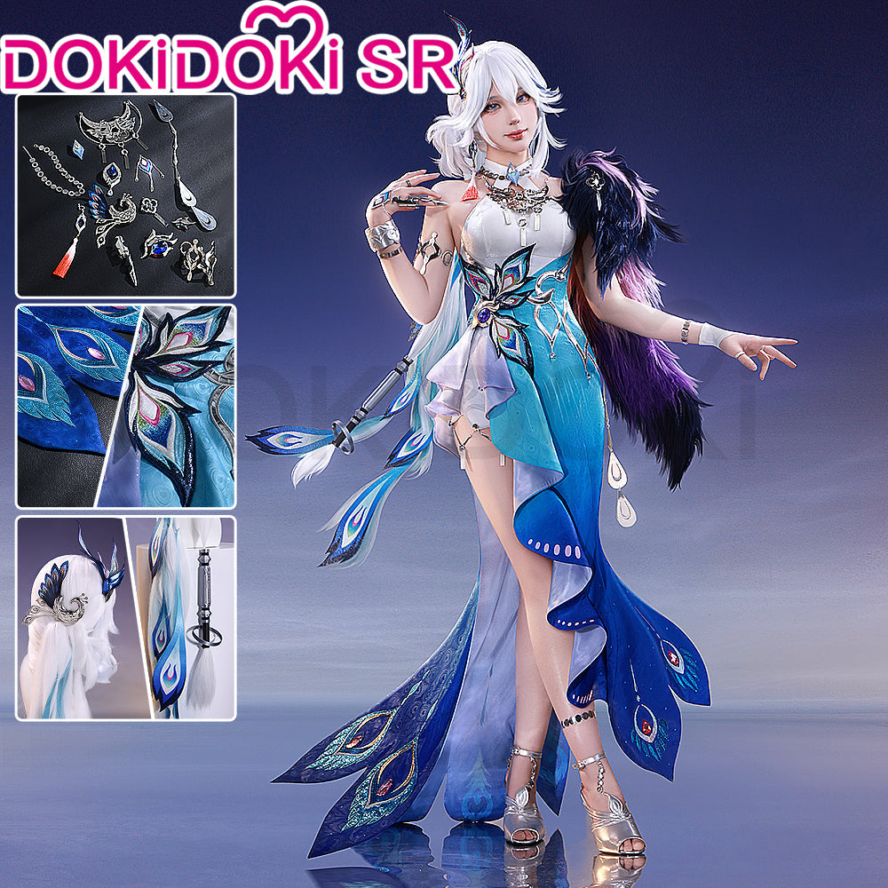 【Partially Ready For Ship】DokiDoki-SR Game Honkai: Star Rail Cosplay Yao Guang Costume Yaoguang Planarcadia