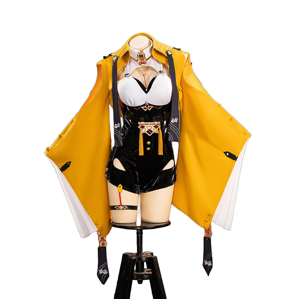 【Size S-2XL】DokiDoki-R Game Zenless Zone Zero Cosplay Yixuan Costume ZZZ Yi Xuan