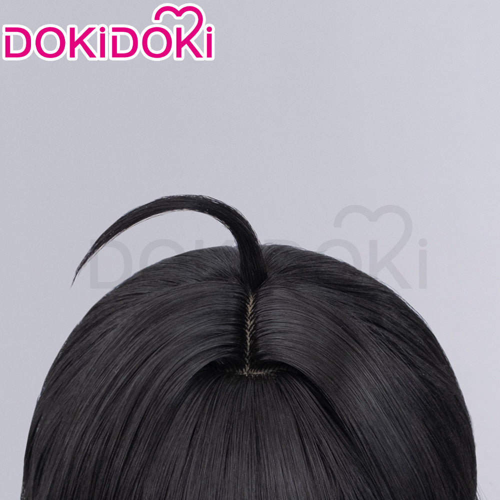 【US LOCAL SHIPPING 】DokiDoki Game Zenless Zone Zero Cosplay Grace Howard  Wig Long Straight Black Hair