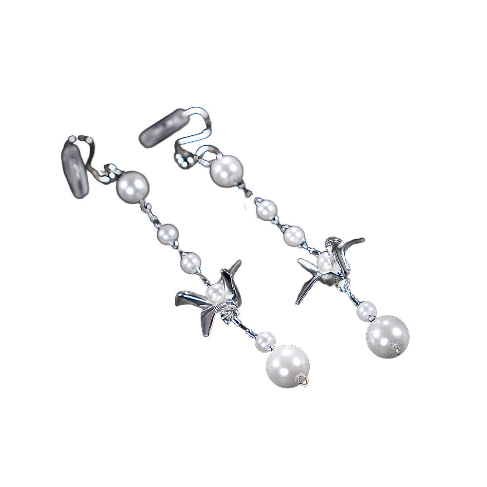 DokiDoki Game Love And Deepspace Cosplay Protagonist Prop Wedding Earrings Caleb MC Witnessed By Deepspace