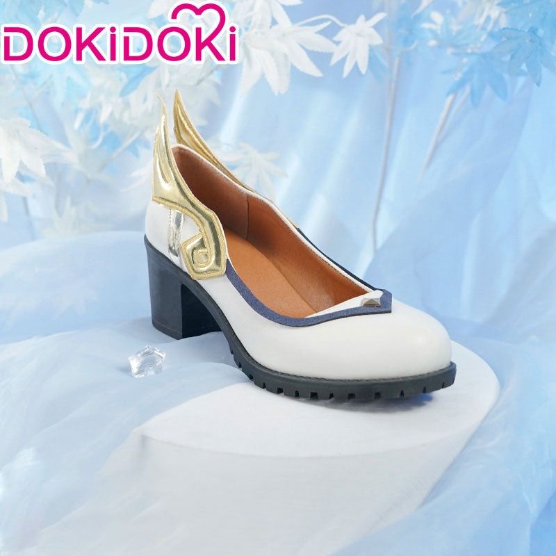 【Ready For Ship】DokiDoki-SR Game Genshin Impact Cosplay Gan Yu Costume Ganyu / Shoes