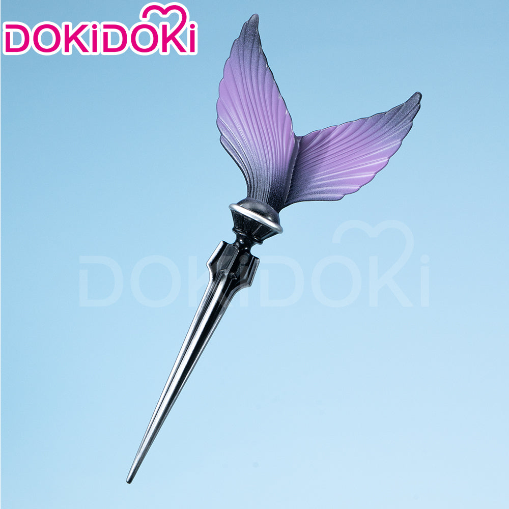 【Partially Ready For Ship】DokiDoki Game Love and Deepspace Cosplay  Abysswalker Rafayel Mask / Knife Prop / Fishtail Dart Props