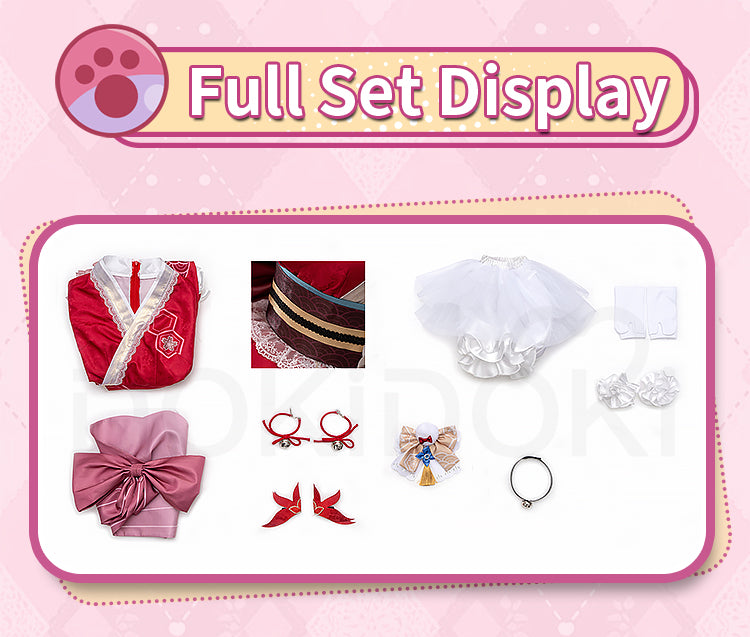【Size S-2XL】DokiDoki-R Game Honkai: Star Rail Cosplay Sparkle Costume Little Cat Series