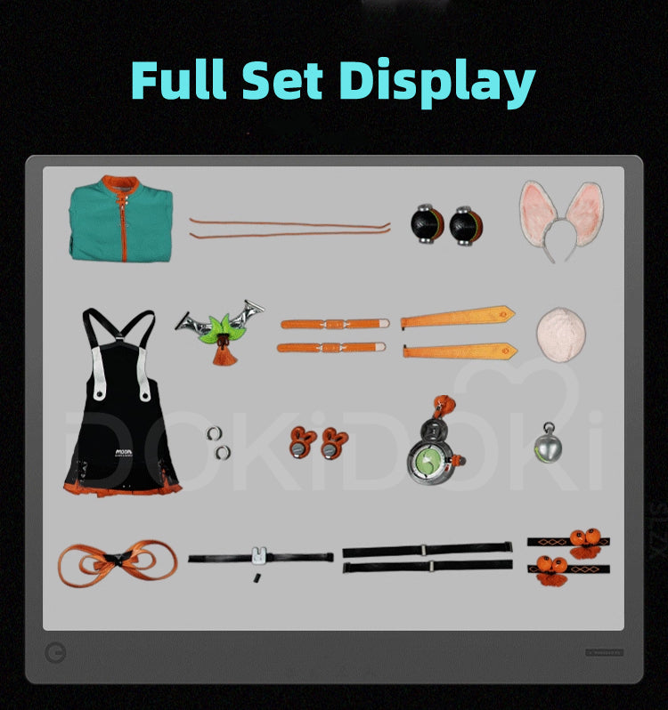 DokiDoki-R Game Zenless Zone Zero Cosplay Zhao Costume ZZZ