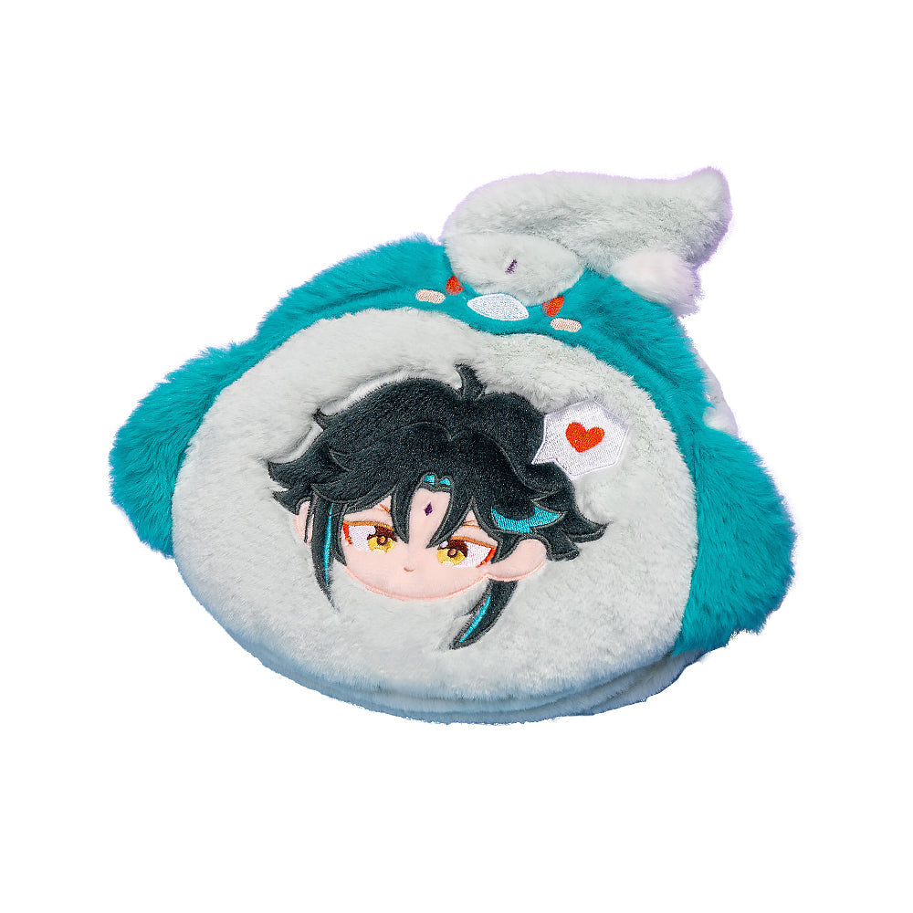 DokiDoki Game Genshin Impact Cosplay Xiao / Wanderer / Kazuha / Focalors / Furina / Venti Coin Bag Plush Cute Itabag