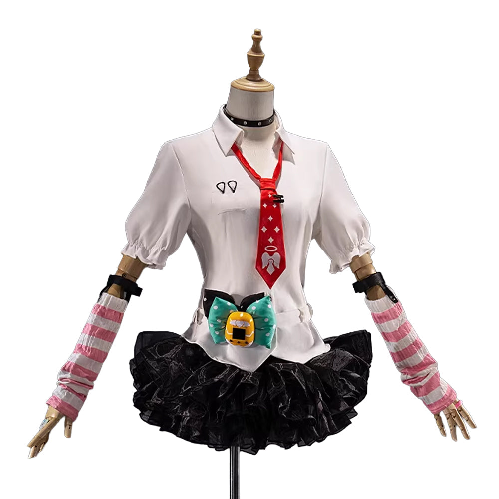 【Costume Ready For Ship】【Size S-2XL】DokiDoki-R Game Zenless Zone Zero Cosplay Sunna Costume / Backpack ZZZ Chinatsu Remiel Angels of Delusion