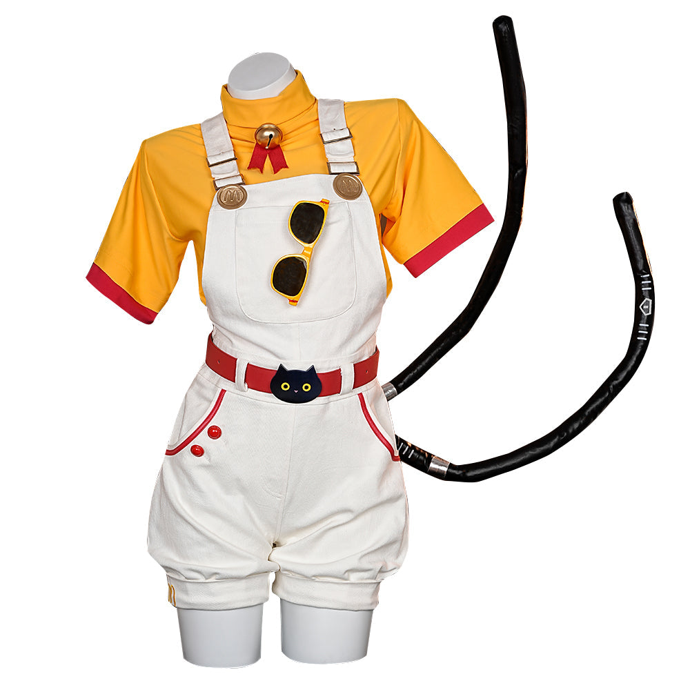 【In Stock】Dokidoki-R Game Zenless Zone Zero Cosplay Nekomiya Mana Costume ZZZ
