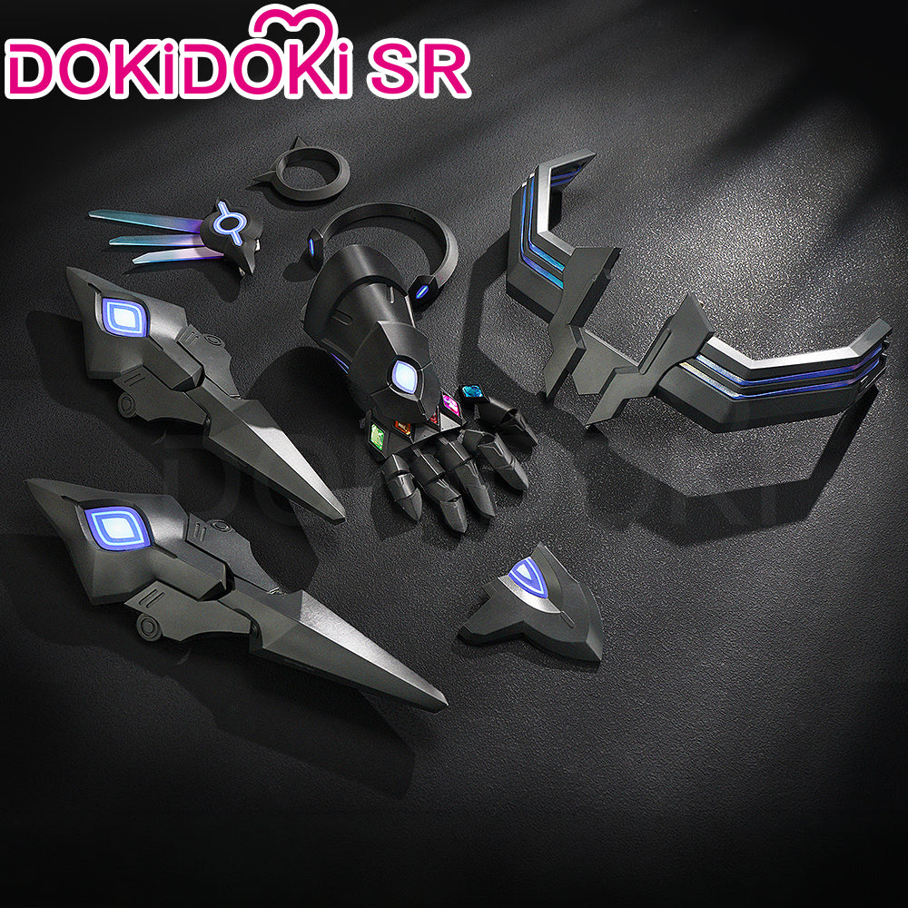 【Glowing】DokiDoki-SR Honkai: Star Rail Cosplay Silver Wolf LV.999 Costume / Tail Planarcadia SP