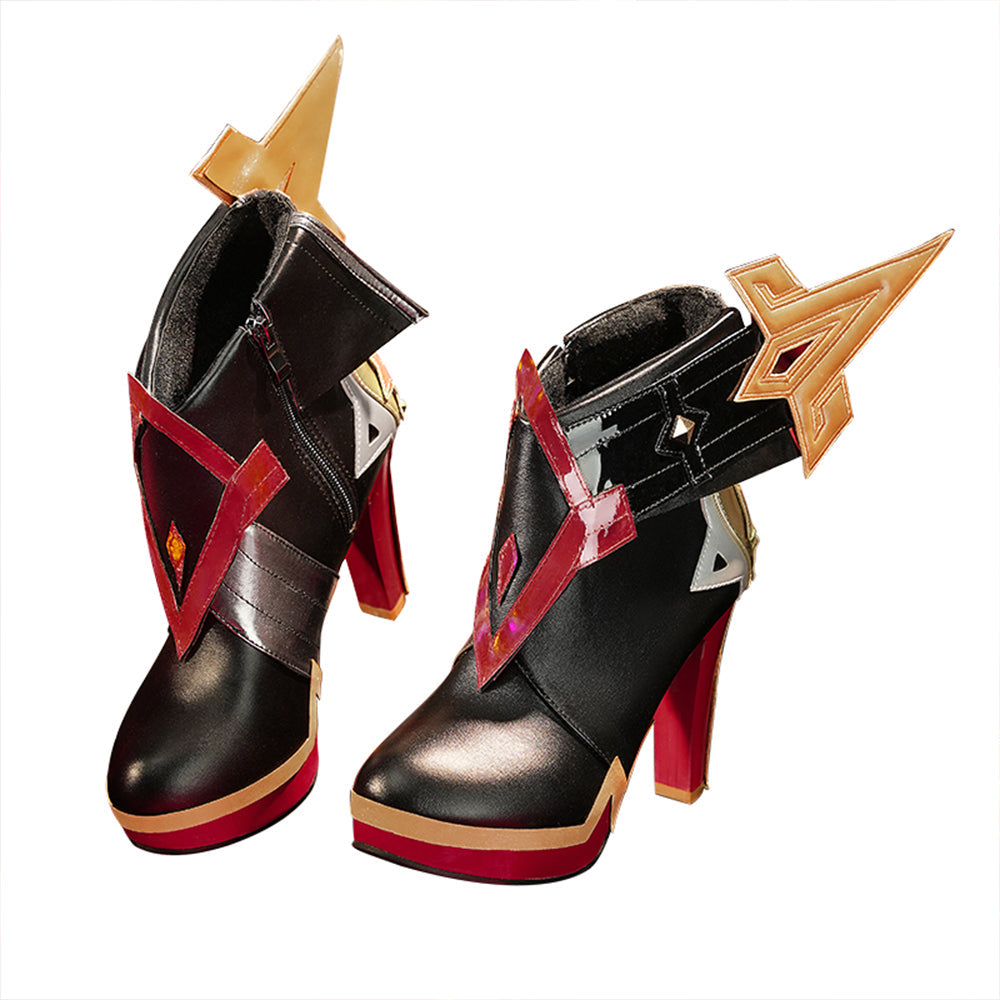 【Partially Ready For Ship】DokiDoki-SR Game Genshin Impact Cosplay Mavuika Shoes