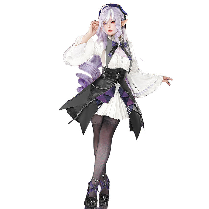 【Size S-2XL】Dokidoki-R Game Zenless Zone Zero Cosplay Vivian Banshee Costume Vampire Girl ZZZ