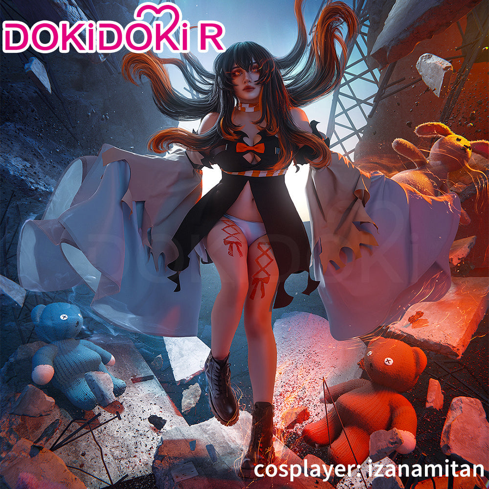 【Costume Ready For Ship】【Upgrade】【Size XS-4XL】DokiDoki-R Anime GACHIAKUTA Cosplay Amo Empool Costume / Shoes Cover Boot Gaiters Halloween