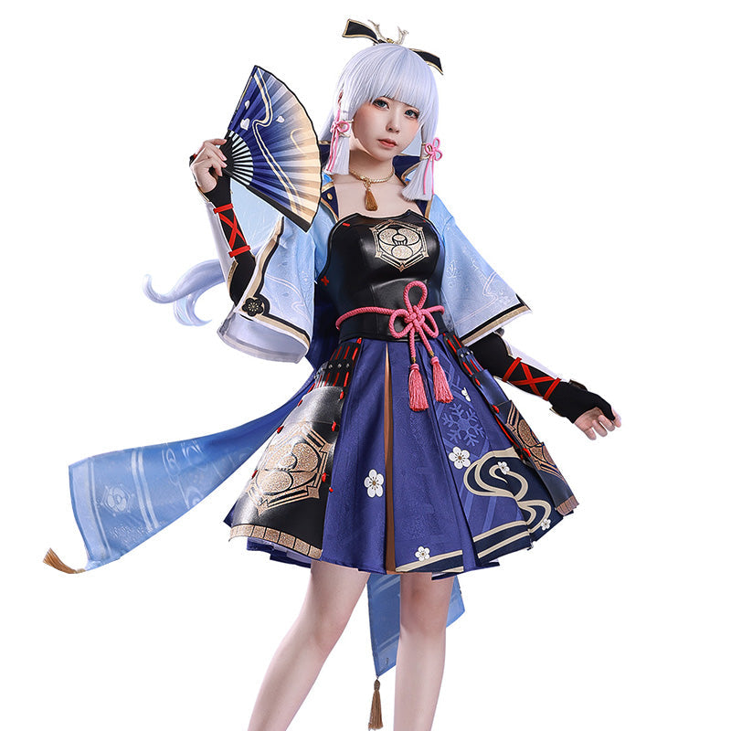 DokiDoki-SR Game Genshin Impact Kamisato Ayaka Cosplay Costume Women