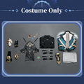 【US LOCAL SHIPPING】【Size XS-3XL】 DokiDoki-R Game Genshin Impact Cosplay Varka Costume / Knee Pads Song of the Welkin Moon Nod Krai