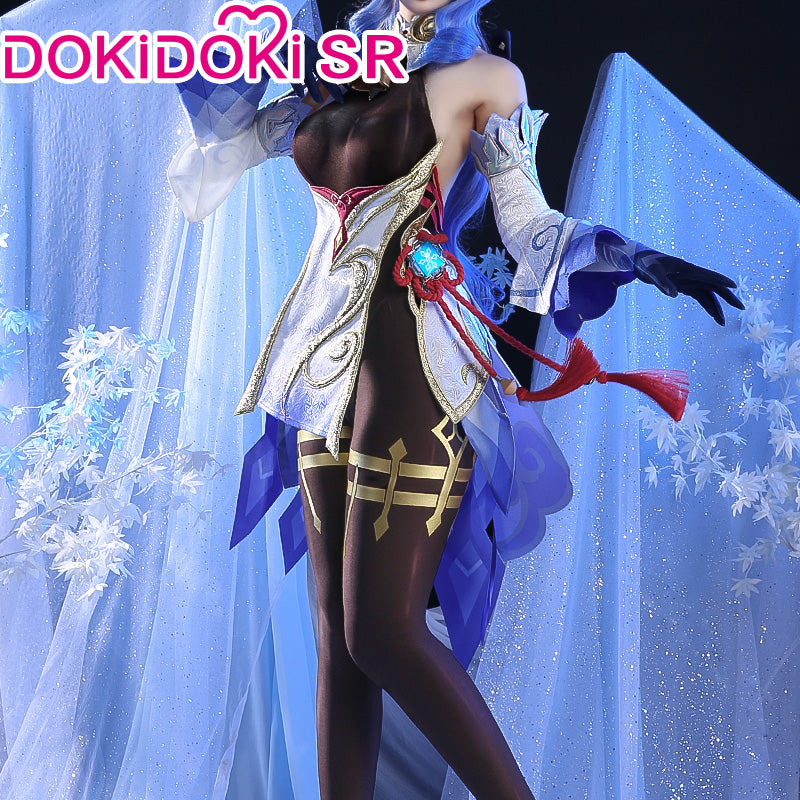 【Ready For Ship】DokiDoki-SR Game Genshin Impact Cosplay Gan Yu Costume Ganyu / Shoes