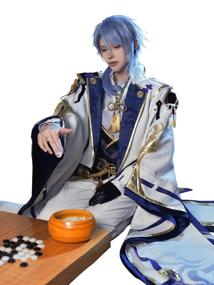 【Ready For Ship】【LAST BATCH】【Clearance Sale】DokiDoki-SR Game Genshin Impact Cosplay Kamisato Ayato Costume / Shoes