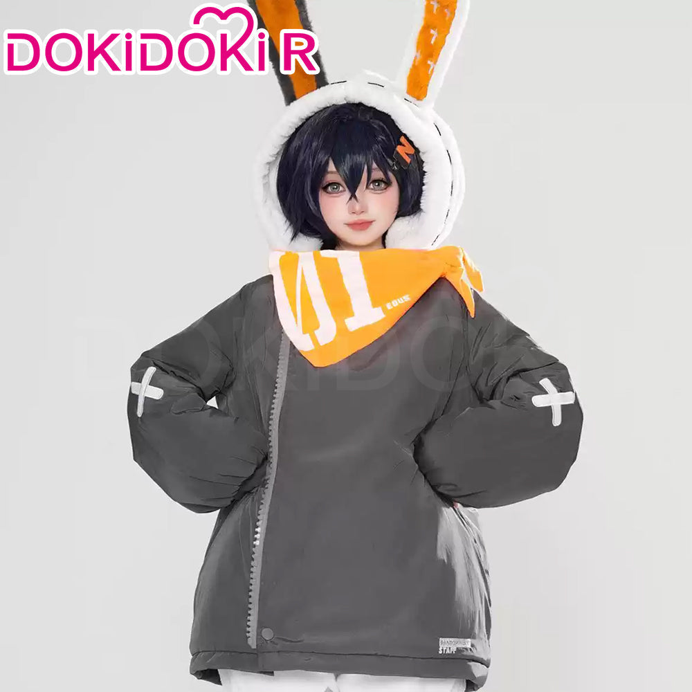 【Size S-2XL】DokiDoki-R Game Zenless Zone Zero Cosplay Bangboo Eous / Sharkboo Costume / Pnats Doujin Hoodie Coat Padded Jacket ZZZ Casual Wear